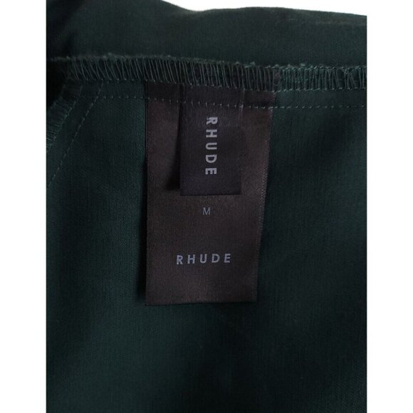 Rhude Flight Pant Size M Mens Green Cotton Track RARE - Picture 13 of 16